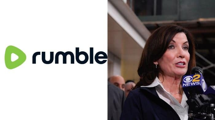 Free Speech Platform Rumble Sues New York Over Blatantly Unconstitutional 'Hate Speech' Censorship Law